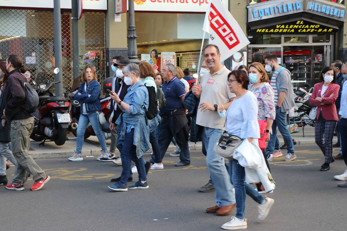 Manifestación por León en la capital leonesa. 