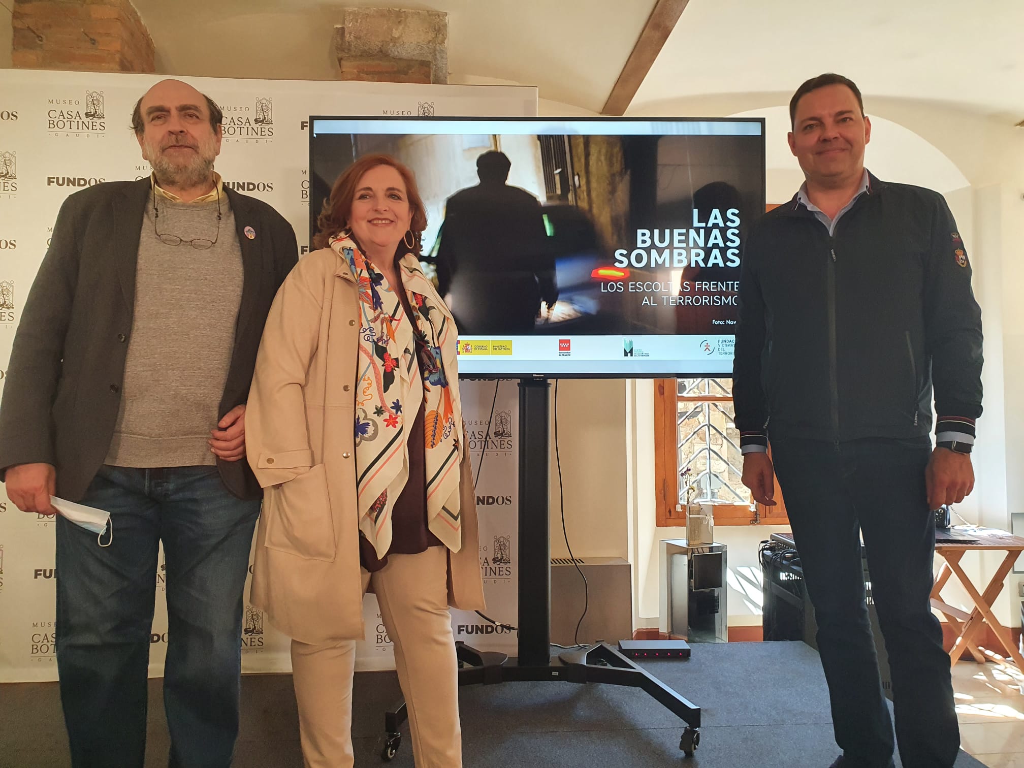 Presentación del nuevo documental de la Fundación Miguel Ángel Blanco. 'Las buenas sombras. Los escoltas frente al terrorismo' 