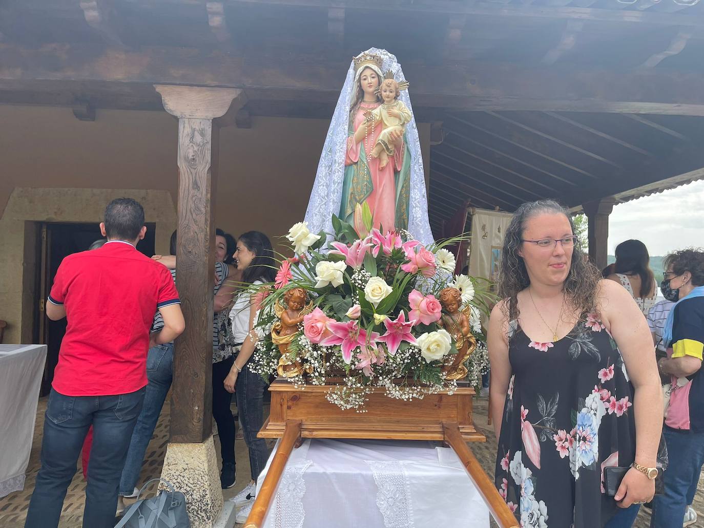 Fotos: La romería para honrar a la Virgen de Villasfrías