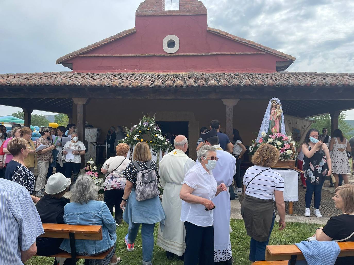 Fotos: La romería para honrar a la Virgen de Villasfrías