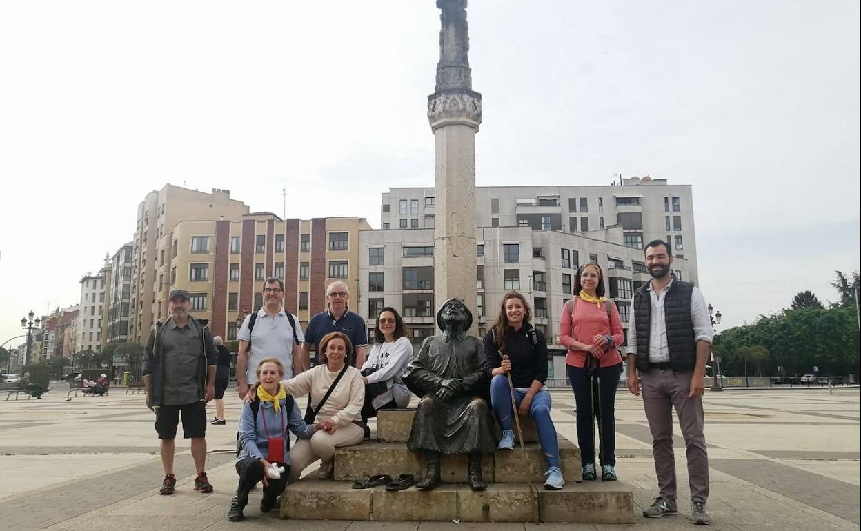 Salida de la delegada desde San Marcos, 