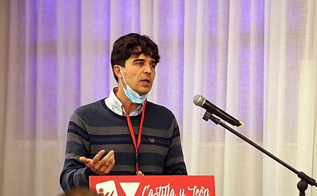 El coordinador autonómico de IU Castilla y León, Juan Gascón, participará en la asamblea 