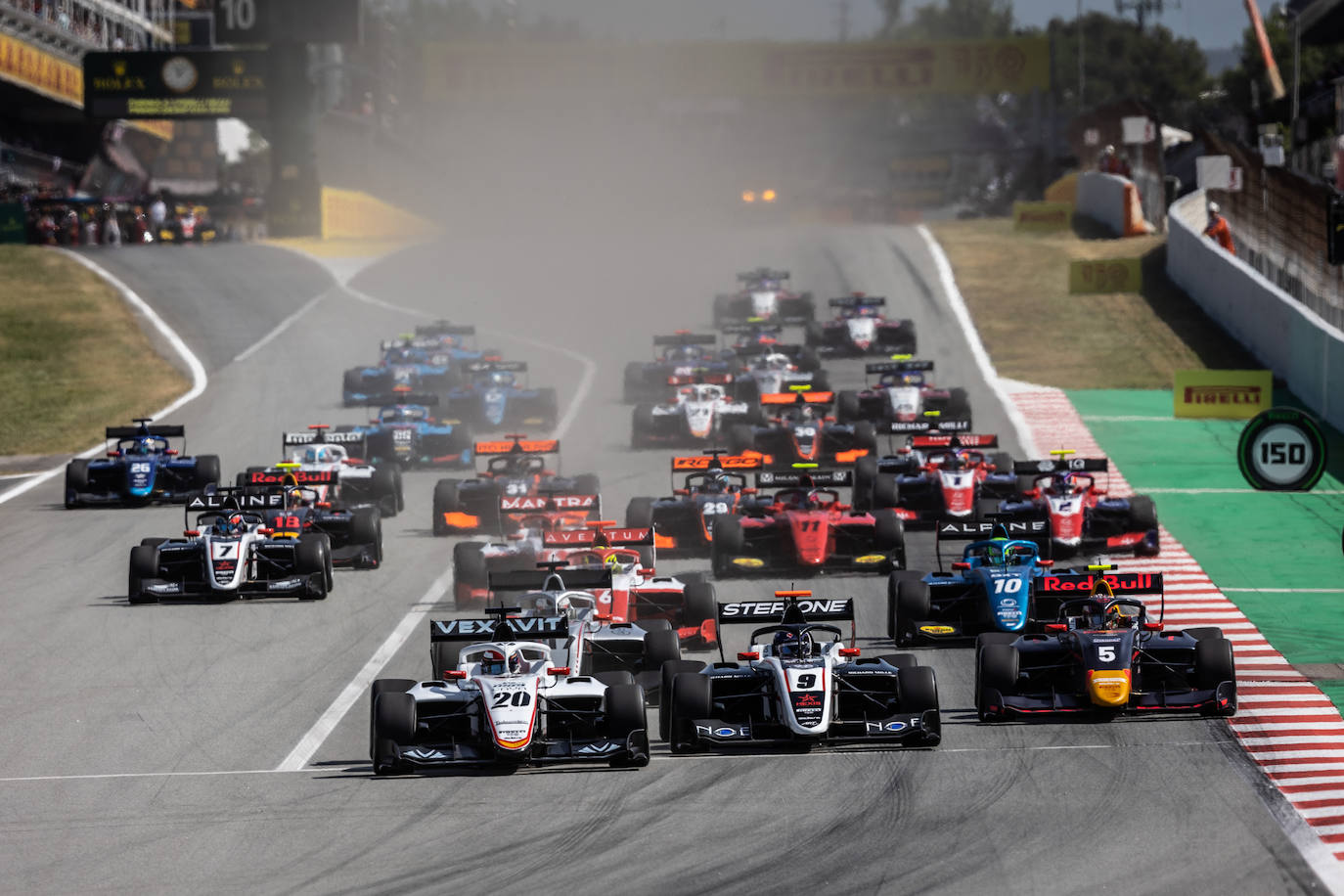 El leonés logró el sábado su primera victoria en la Formula 3, la primera desde 2015 para un piloto español en esta categoría