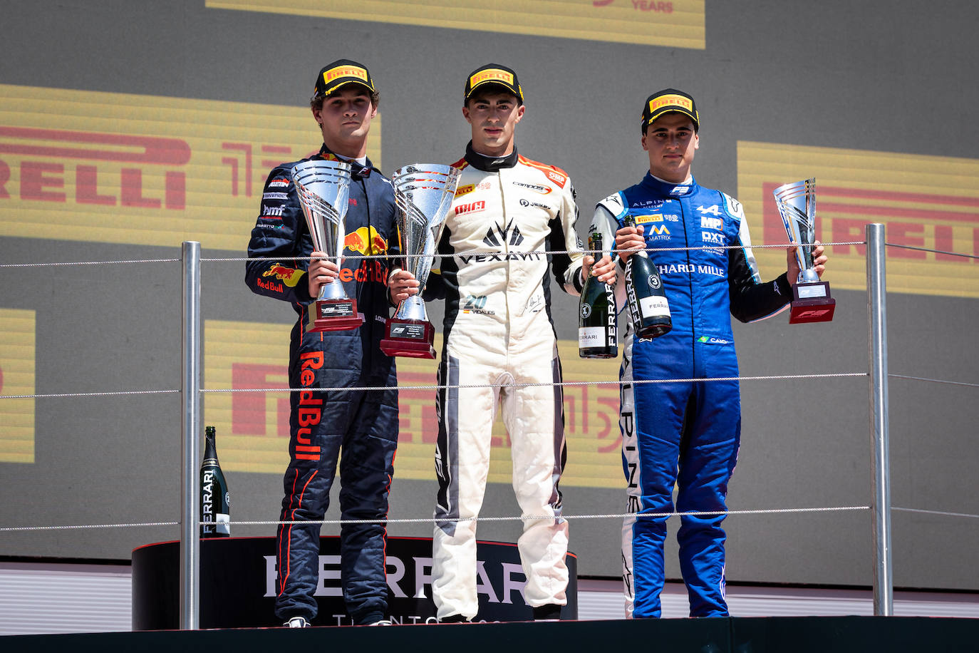 El leonés logró el sábado su primera victoria en la Formula 3, la primera desde 2015 para un piloto español en esta categoría