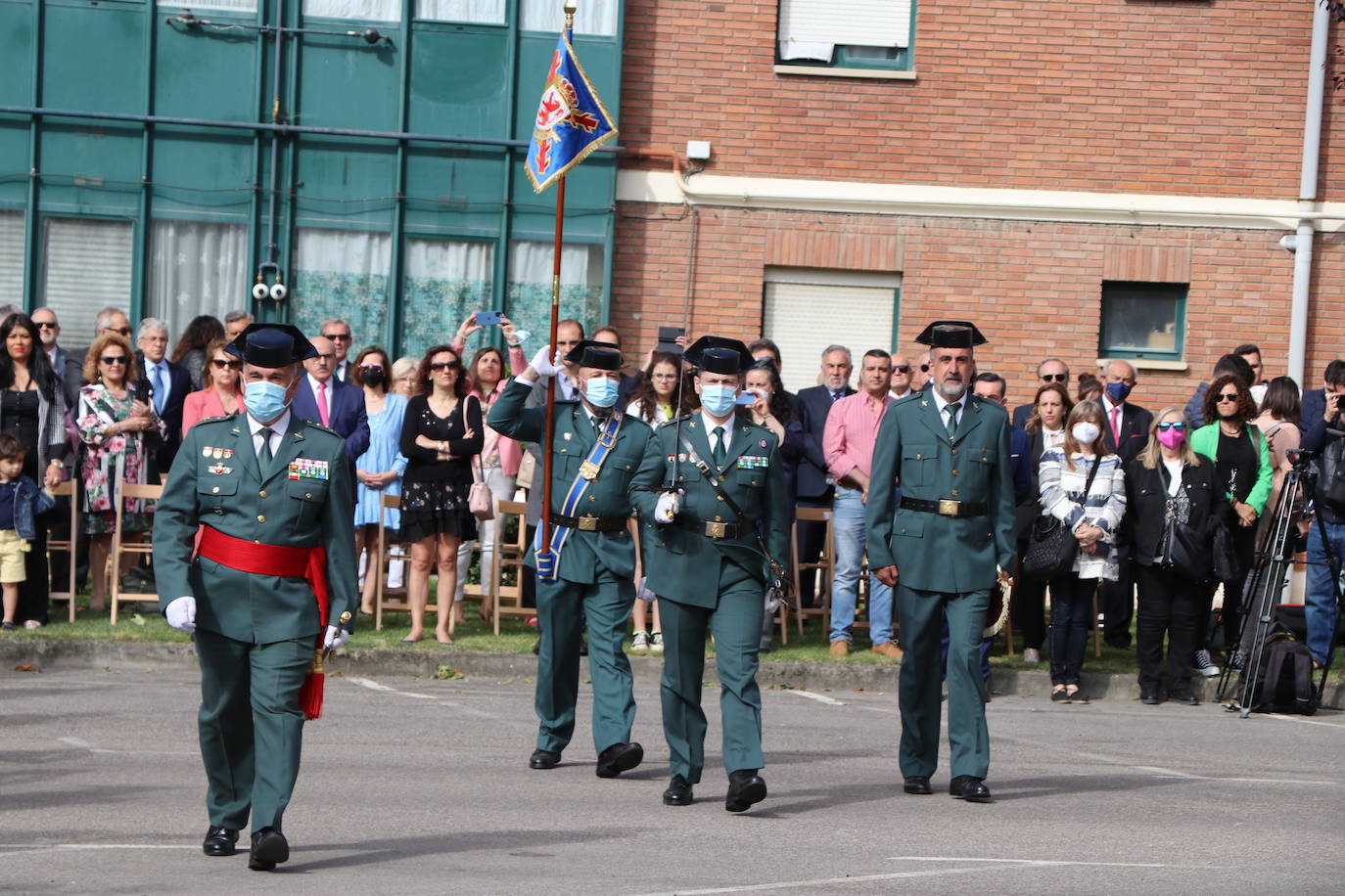 Fotos: Actos conmemorativos del 178 aniversario de la Guardia Civil en León