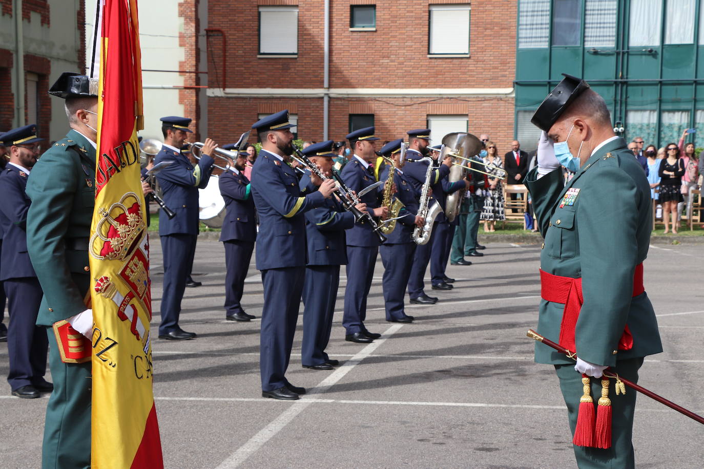 Fotos: Actos conmemorativos del 178 aniversario de la Guardia Civil en León