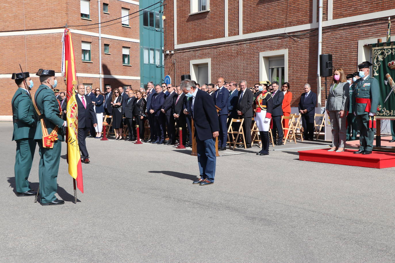 Fotos: Actos conmemorativos del 178 aniversario de la Guardia Civil en León