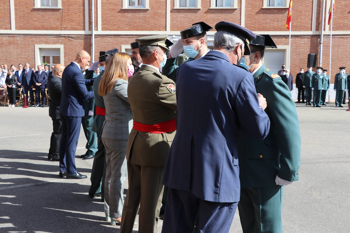 Fotos: Actos conmemorativos del 178 aniversario de la Guardia Civil en León