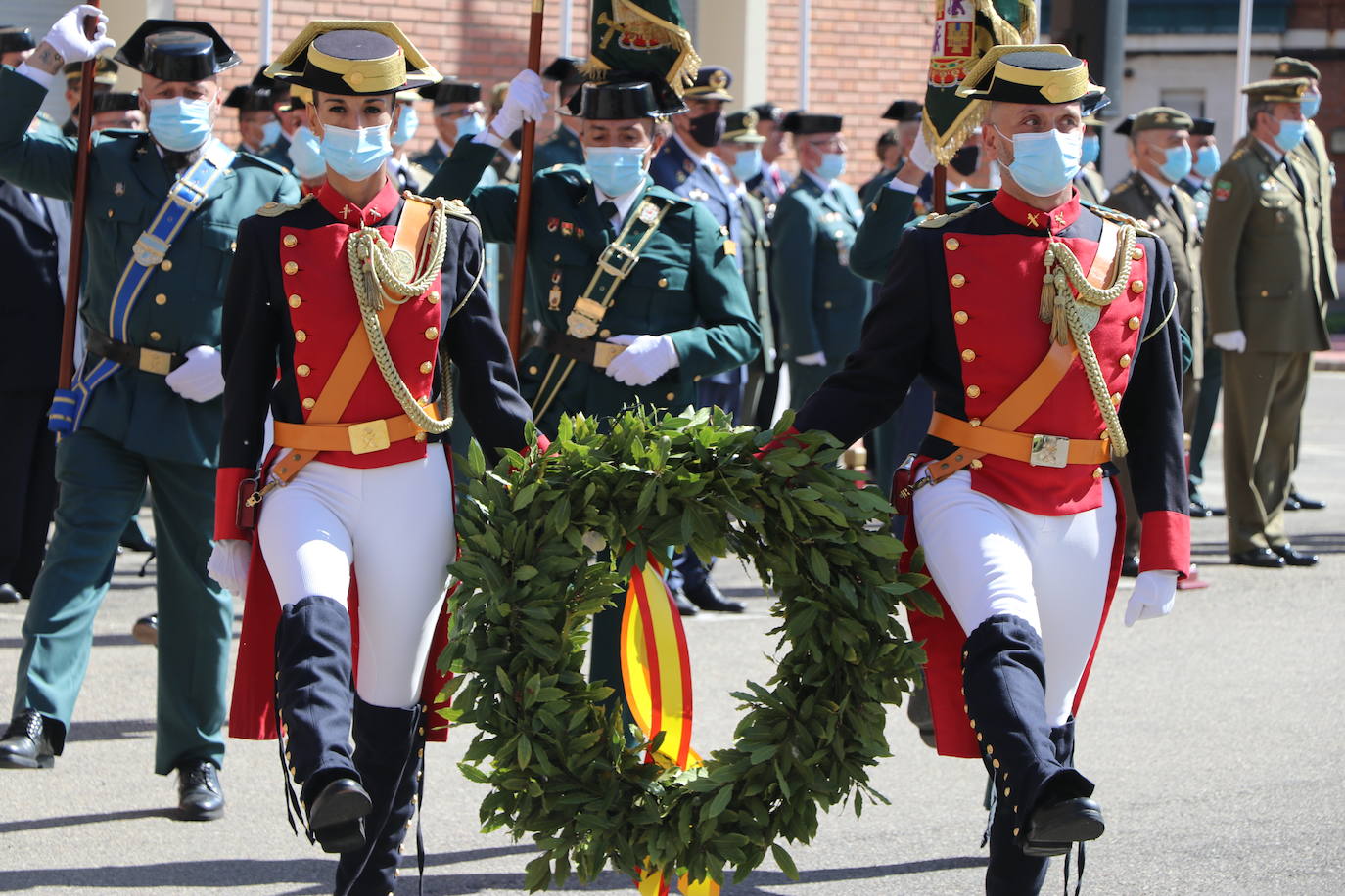 Fotos: Actos conmemorativos del 178 aniversario de la Guardia Civil en León