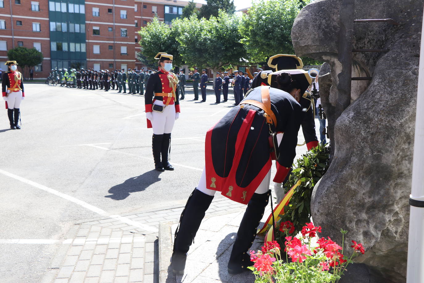 Fotos: Actos conmemorativos del 178 aniversario de la Guardia Civil en León