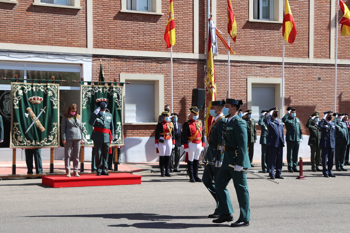 Fotos: Actos conmemorativos del 178 aniversario de la Guardia Civil en León