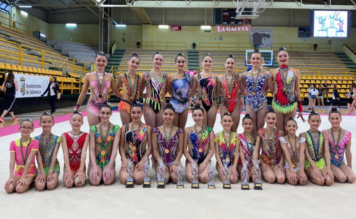 El Club Ritmo clasifica 11 equipos para el Campeonato de España