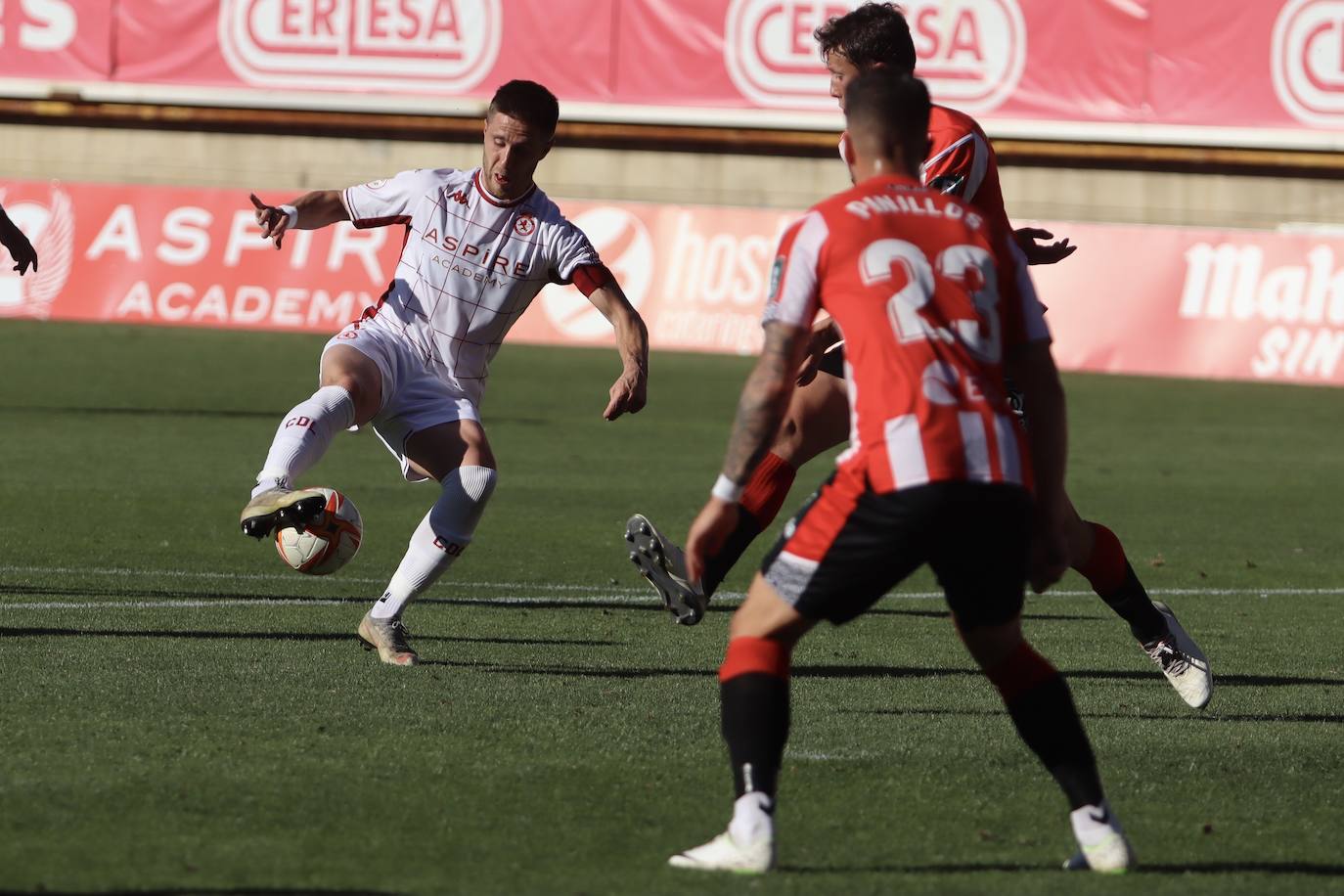 La Cultural ha disputado la última jornada ante la UD Logroñés sin nada en juego para los de Curro Torres.