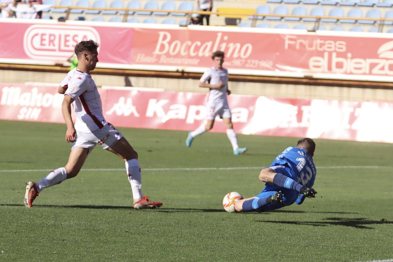 La Cultural ha disputado la última jornada ante la UD Logroñés sin nada en juego para los de Curro Torres.