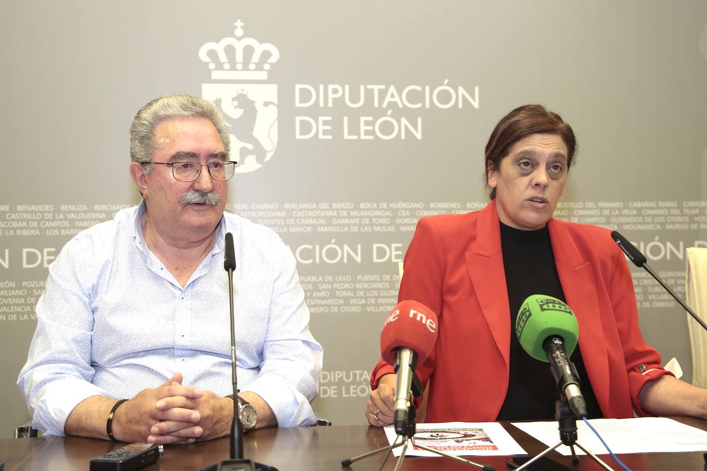 Presentación de la expedición leonesa que participa en el 103 Festival Cantonal de Lucha Suiza