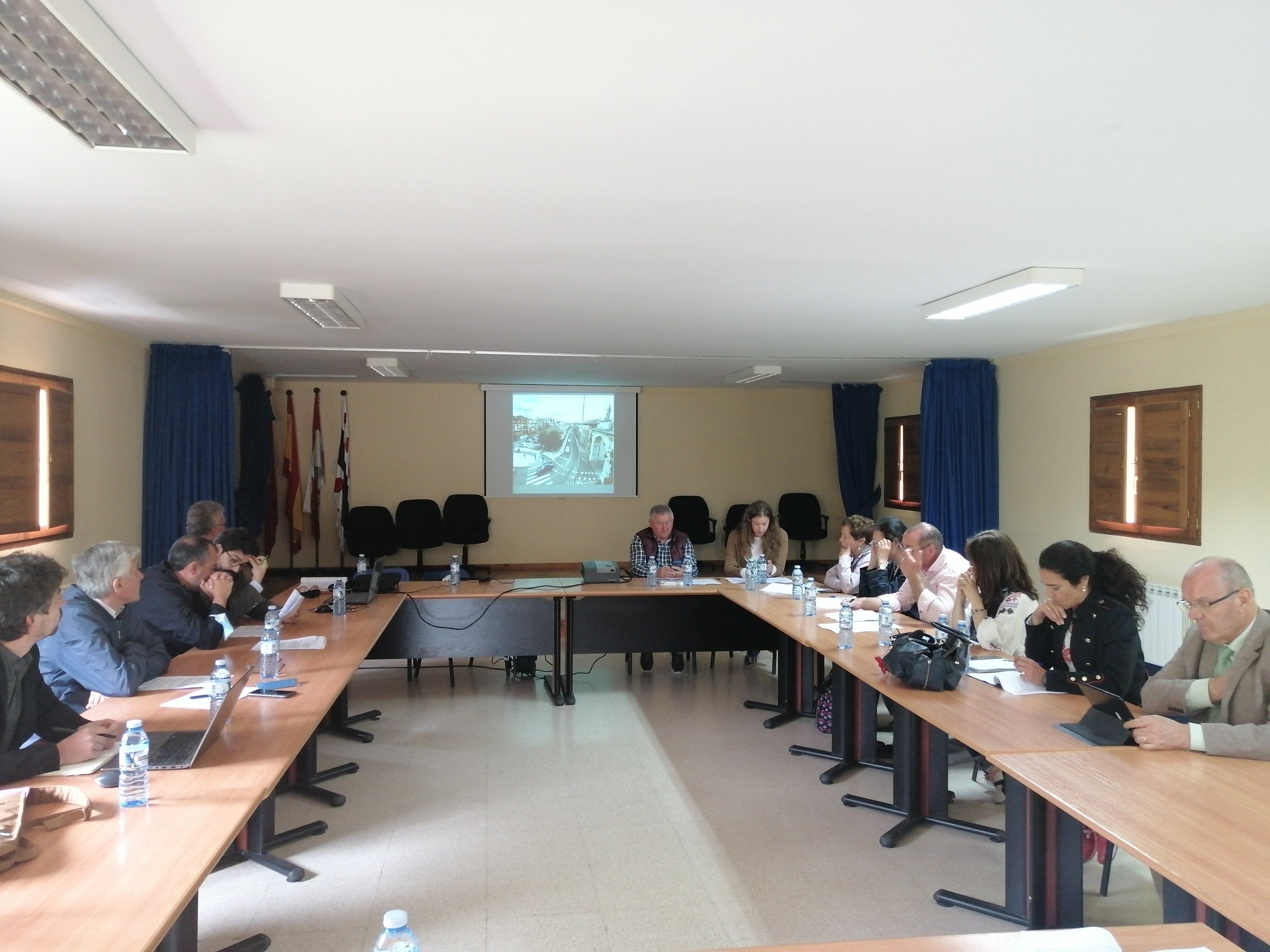 Comisión de Patrimonio celebrada hoy en Posada de Valdeón