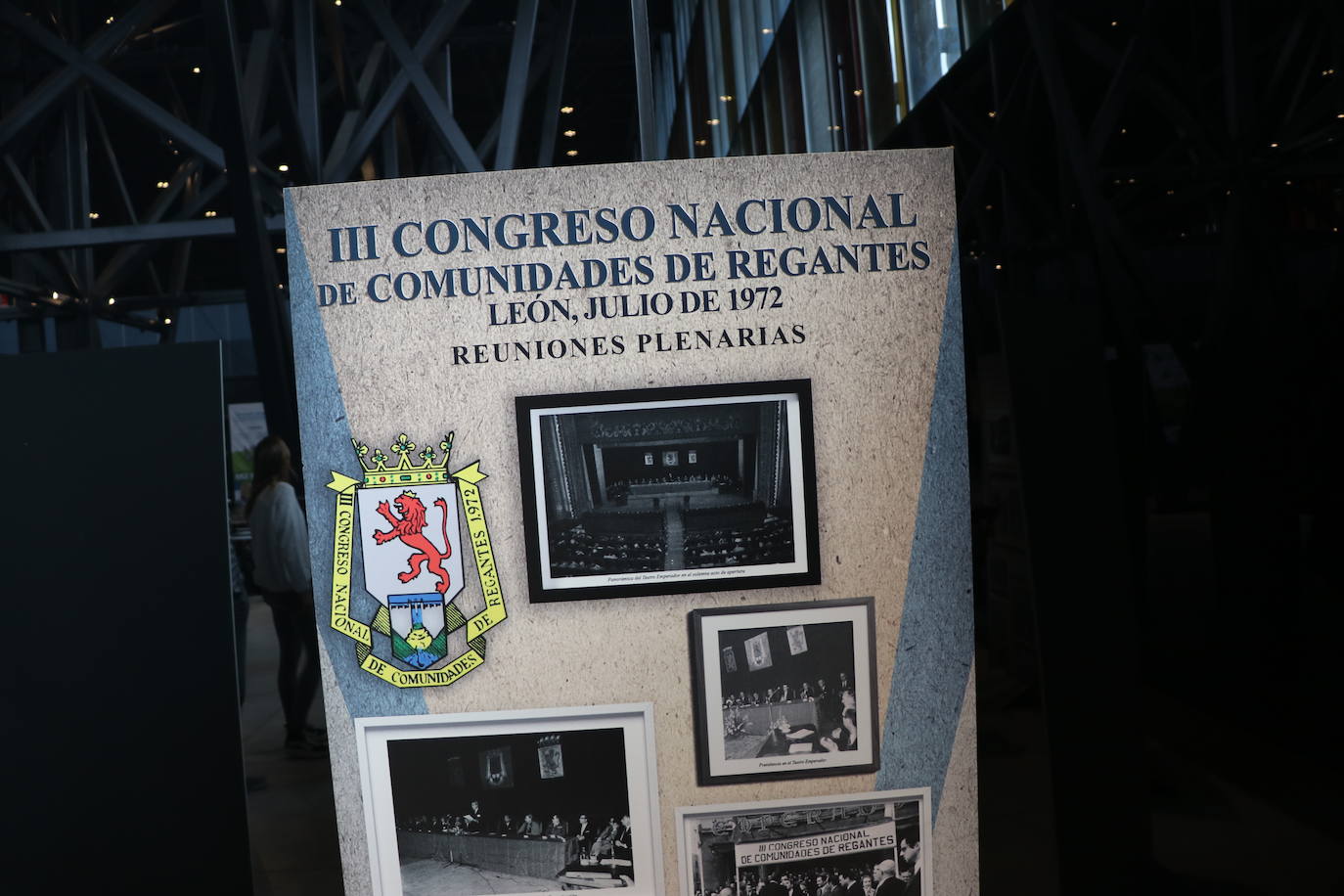 Imágenes de la exposición fotográfica del XV Congreso Nacional de Regantes. 