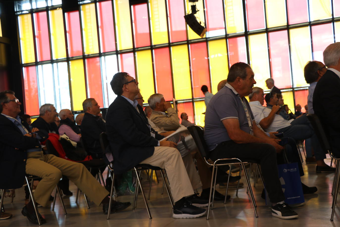 Segunda jornada del Congreso NacionaI de Regantes, celebrado en la ciudad de León.