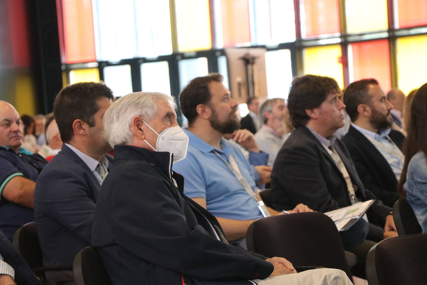 Segunda jornada del Congreso NacionaI de Regantes, celebrado en la ciudad de León.