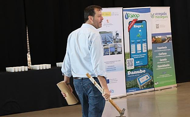 El resposanble de iRiego, José Francisco Fernández. 