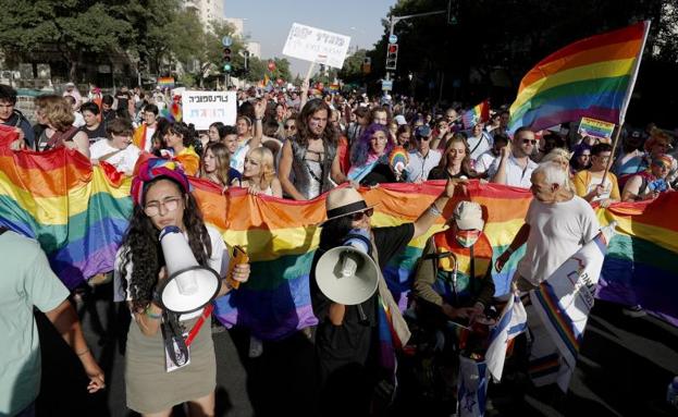 Jerusalén celebra su marcha del Orgullo.