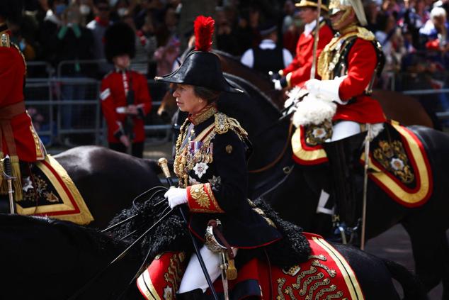 2 de junio | La princesa Ana, a caballo.