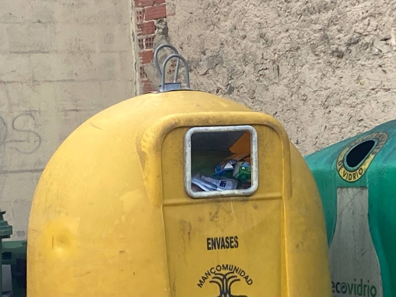 Contenedores del municipio de Sabero. 