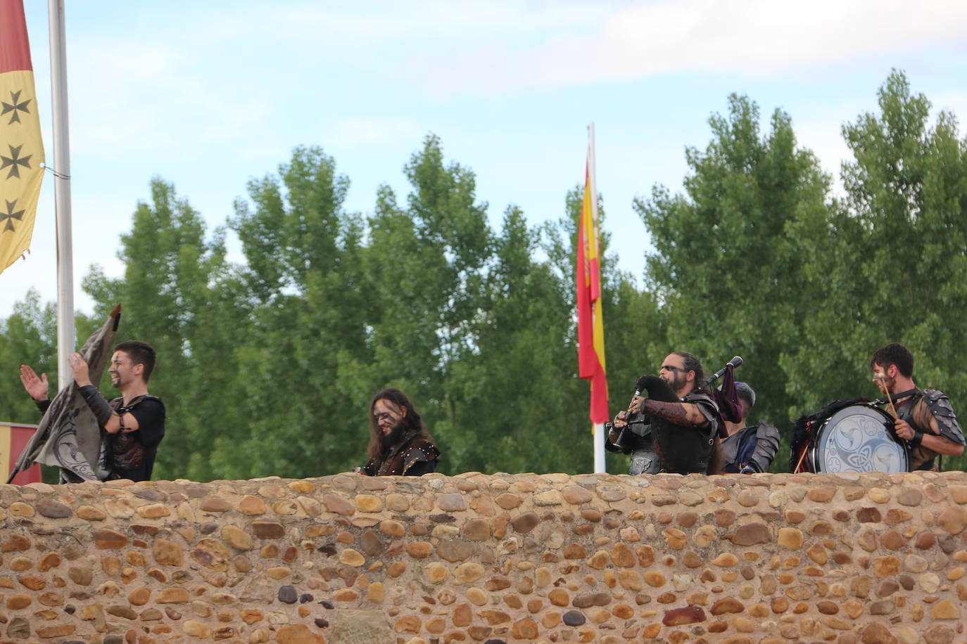 El palenque volvió a cobrar vida y se empapó de caballeros dispuestos a dar batalla ante el Passo Honroso de Hospital de Órbigo.