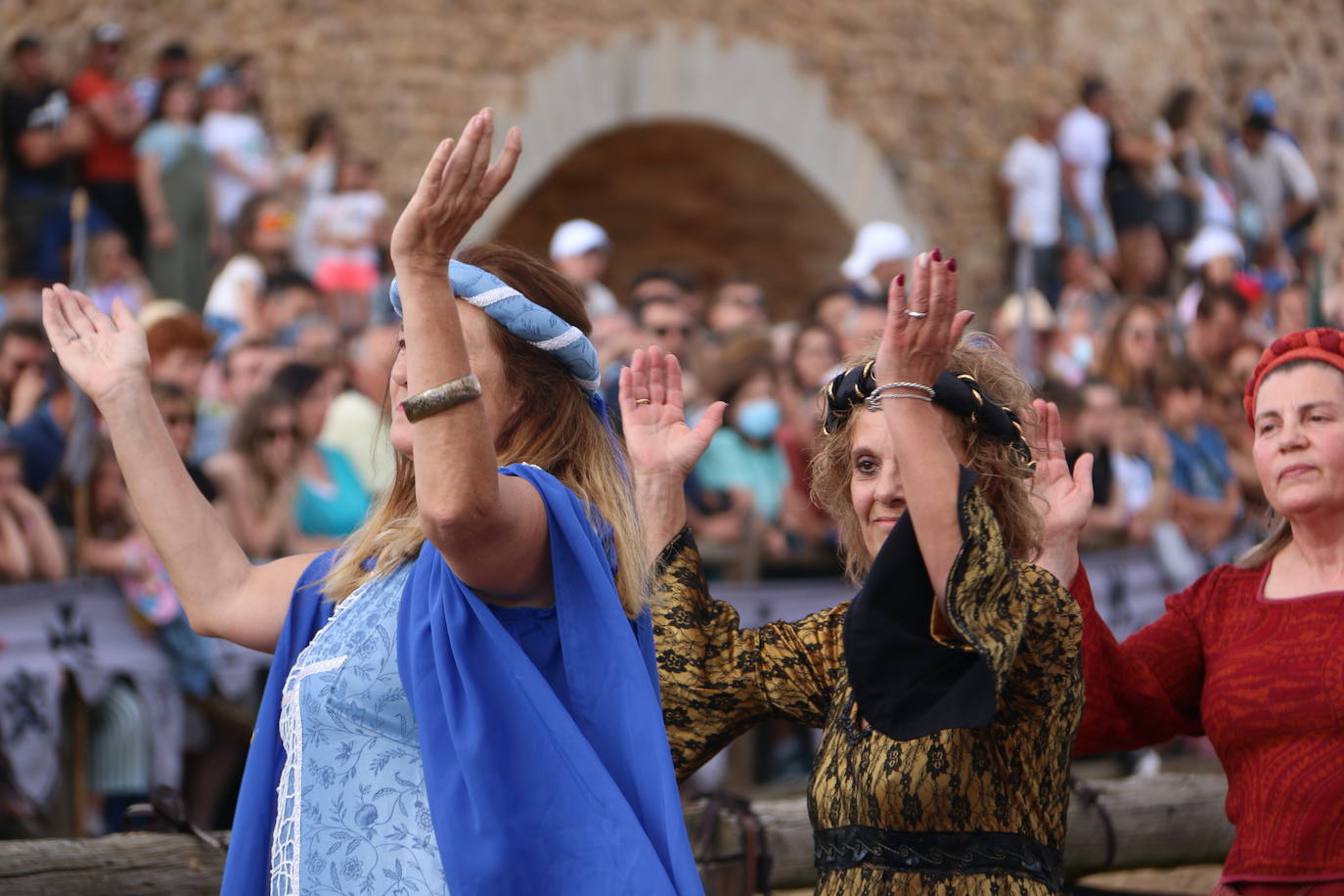 El palenque volvió a cobrar vida y se empapó de caballeros dispuestos a dar batalla ante el Passo Honroso de Hospital de Órbigo.