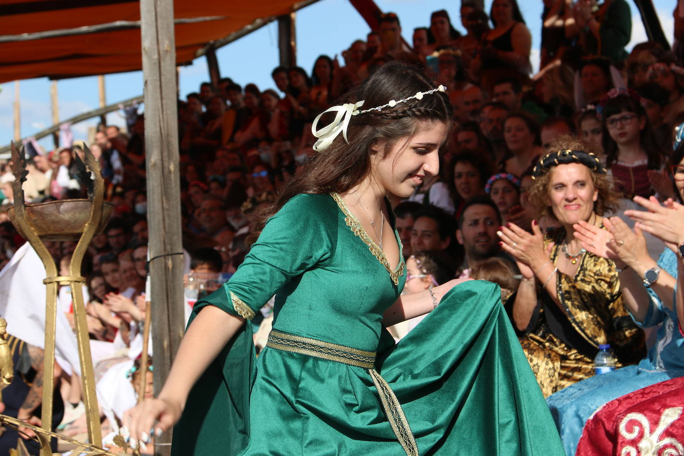 El palenque volvió a cobrar vida y se empapó de caballeros dispuestos a dar batalla ante el Passo Honroso de Hospital de Órbigo.