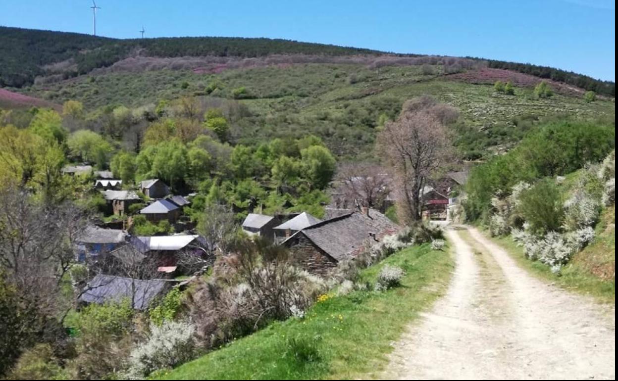 Localidad de Prado de la Sierra que tendrá que ser inscrita de nuevo en el listado del INE.