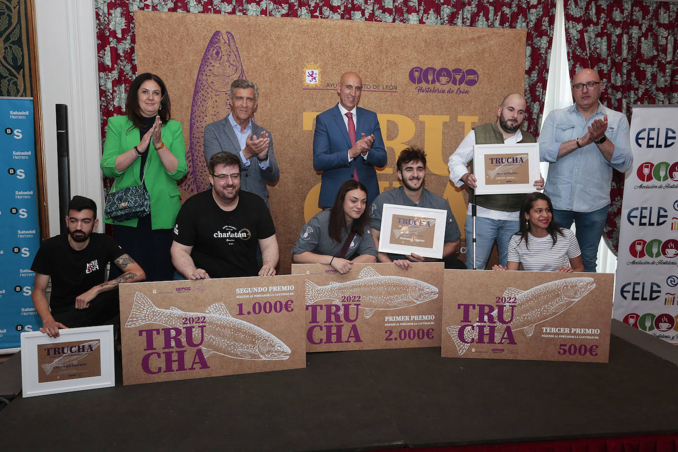 Celebración de la final del Certamen Gastronómico de la Trucha con la participación de doce restaurantes de toda España