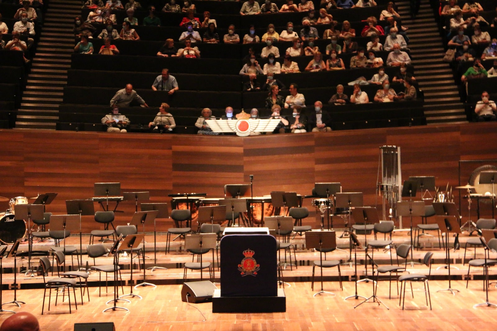 Concierto de Unidad de Música de la ABA de la Academia Básica del Aire en el Auditorio de León.