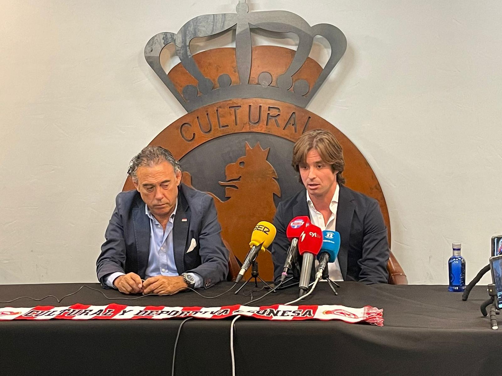 El valenciano se ha presentado como nuevo director deportivo de la Cultural y afronta una nueva etapa en León