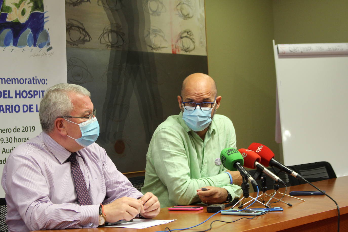 Presentación de la memoria Caule en el Complejo Asistencial Universitario de León. 