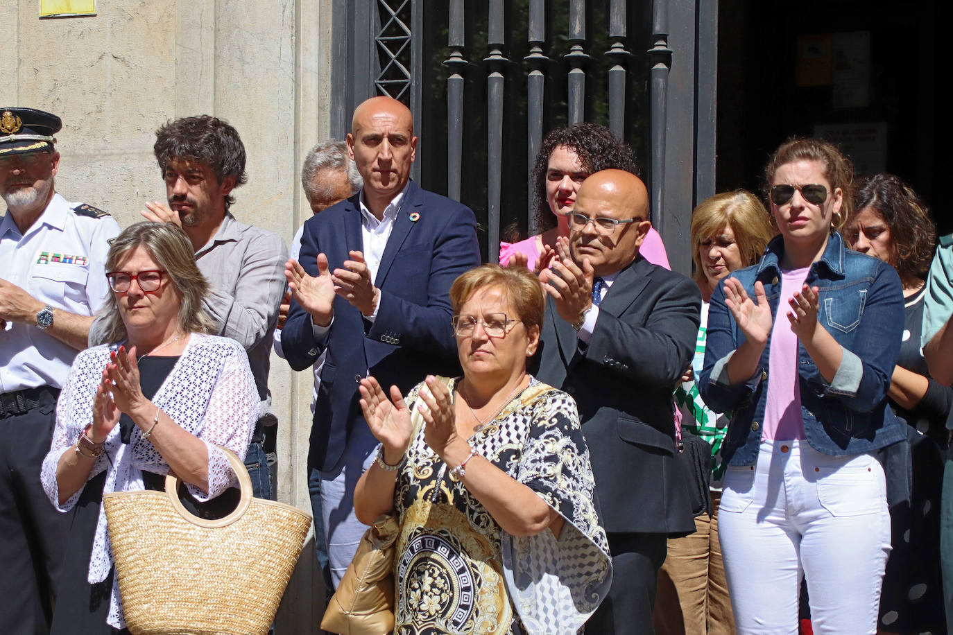 Concentración frente a la Subdelegación de Gobierno. 