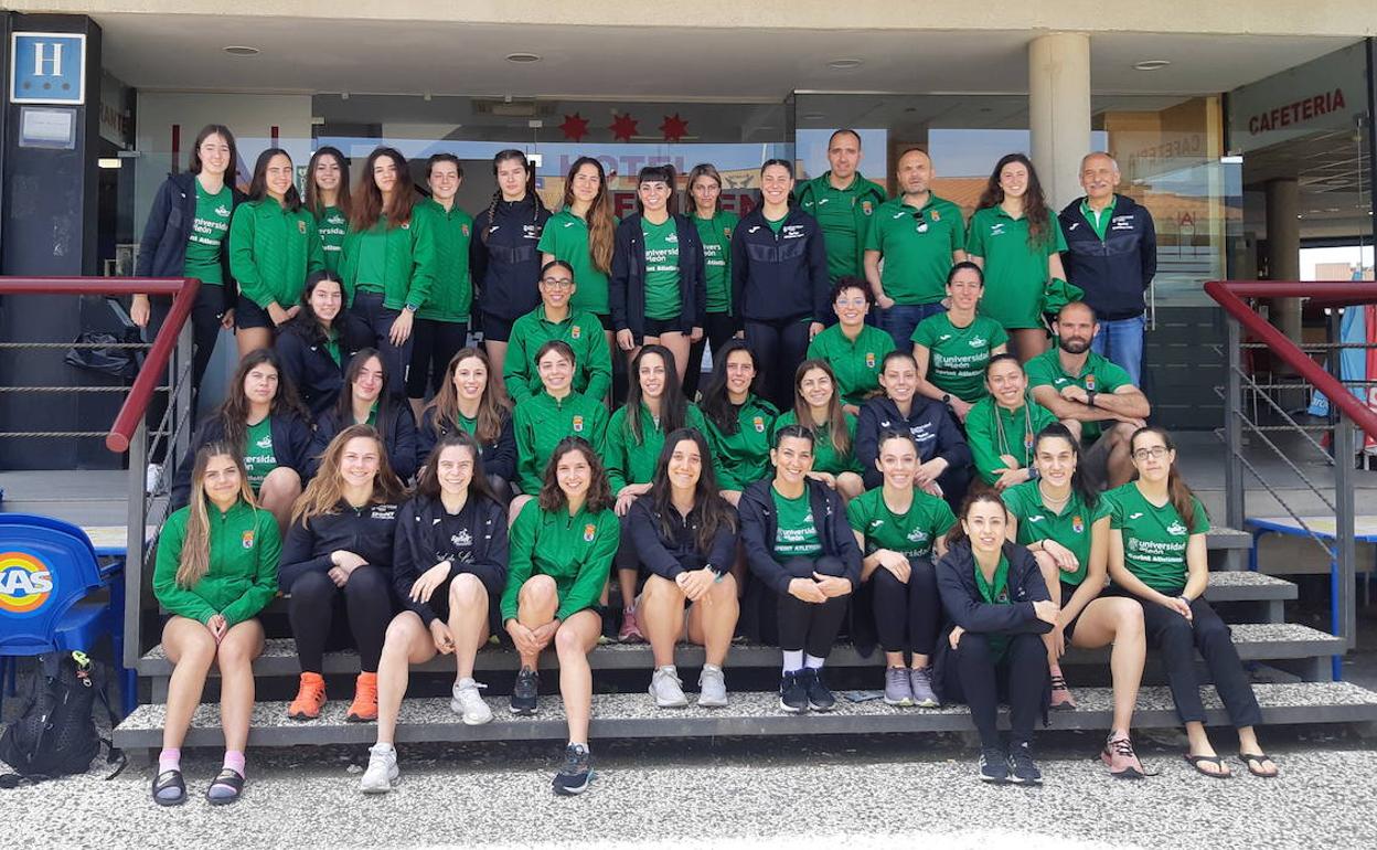 El equipo leonés quiere cerrar su permanencia en División de Honor.