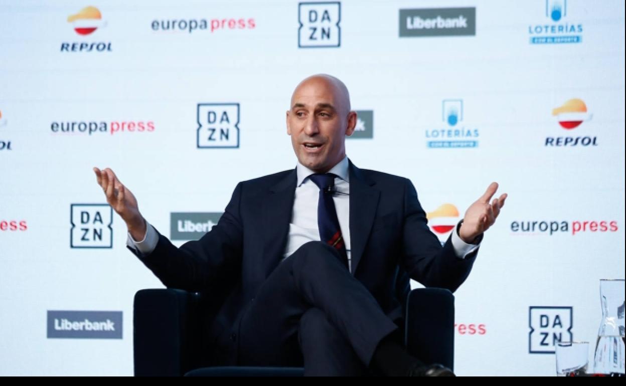 Luis Rubiales. 