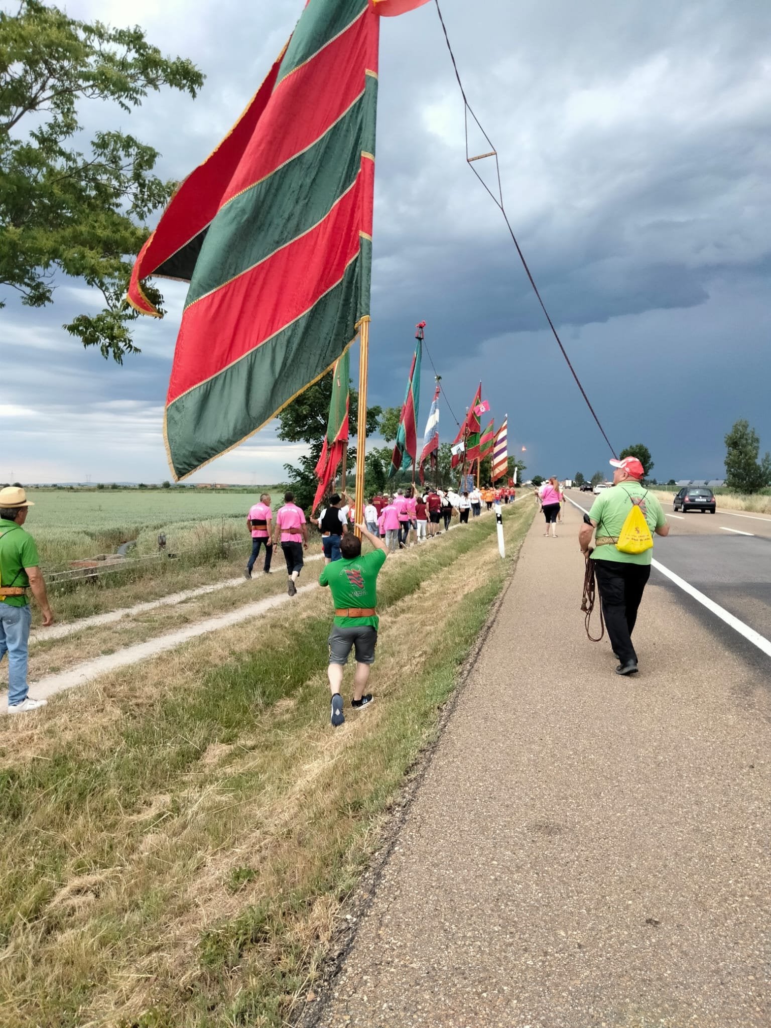 La iniciativa 'Pendones concejiles en los Caminos de Santiago del viejo Reino de León' 