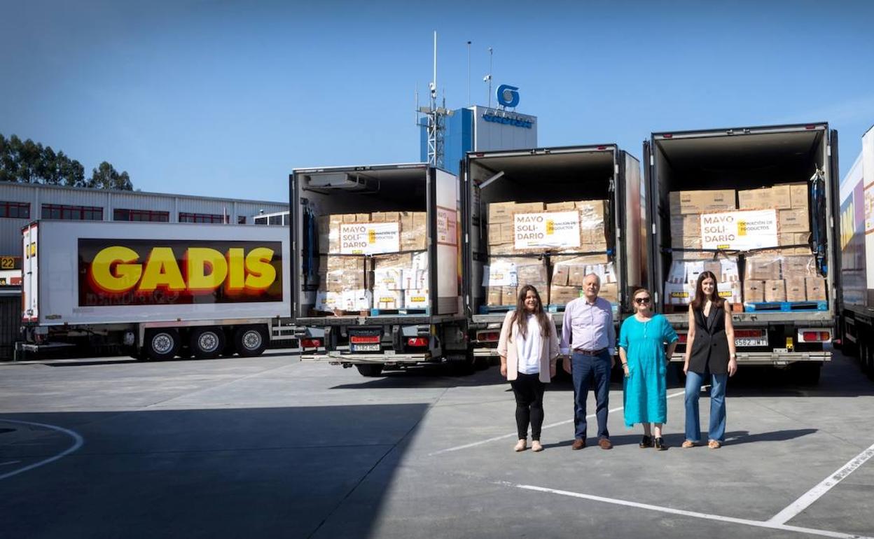 Gadis recauda dinero y alimentos no perecederos para los bancos de alimentos de Castilla y León.