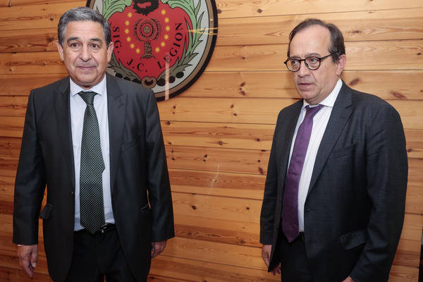 La sesión plenaria realizada por el Consejo de la Abogacía de Castilla y León en el Colegio de Abogados de León.