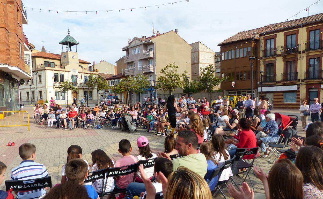 Imagen de archivo de actividades de la festividad de La Robla. 