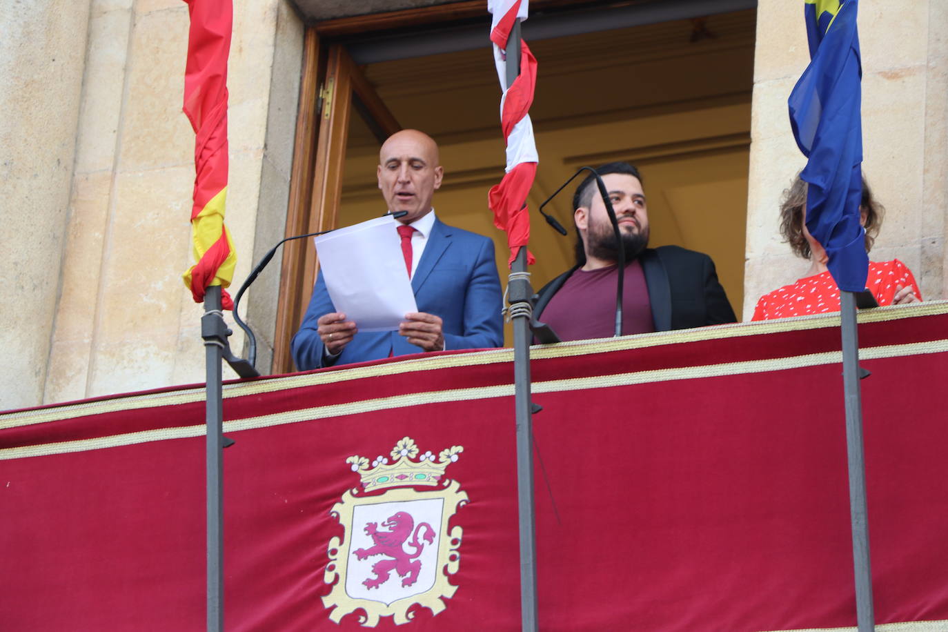 Pregón Néstor López, fiestas San Juan