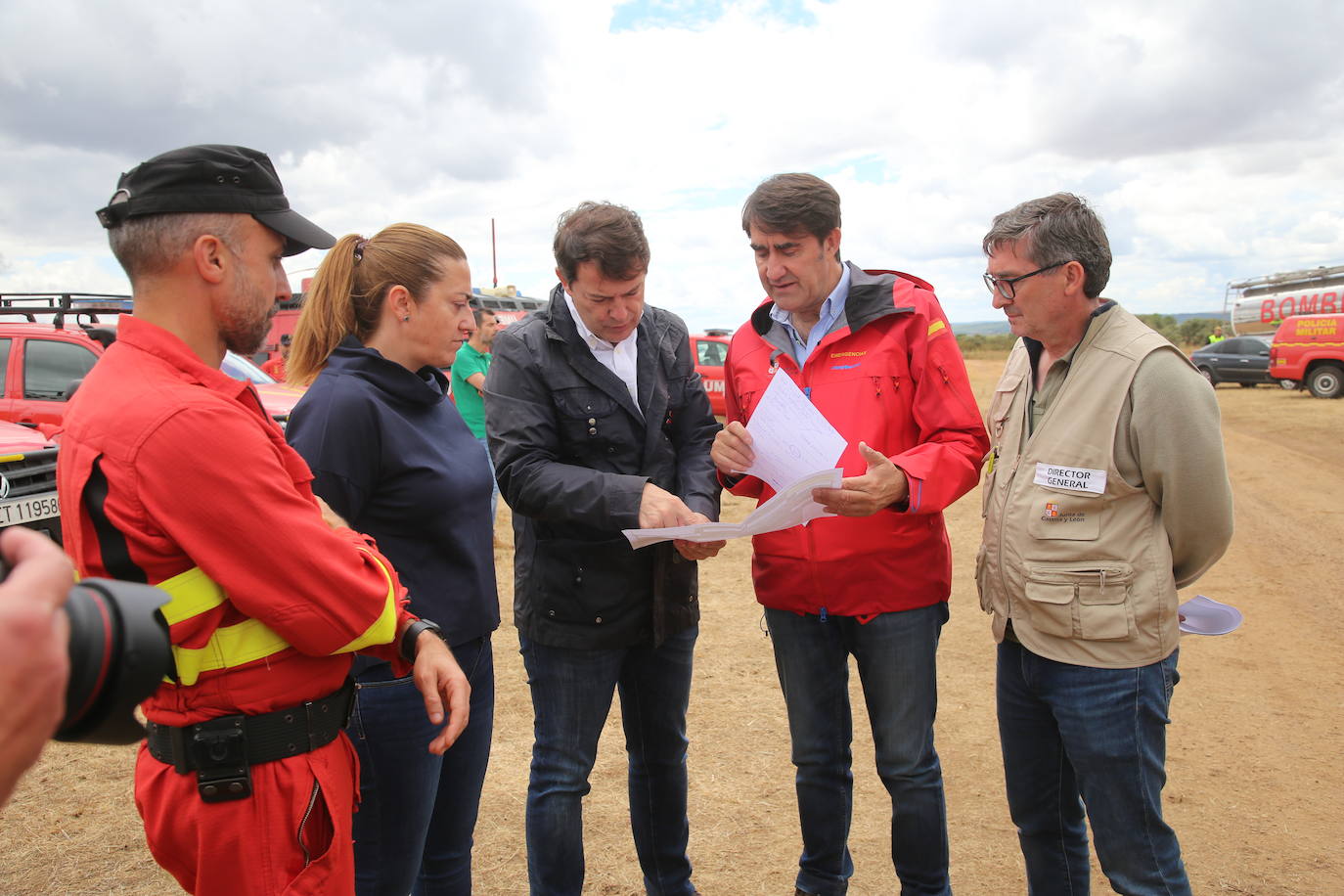 Fotos: Mañueco anuncia desde Sarracín de Aliste (Zamora) un plan especial de recuperación medioambiental y socioeconómica