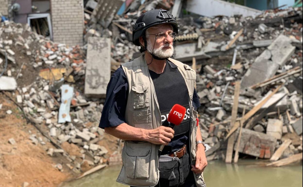 Fran Sevilla, corresponsal: «Cada vez que escucho un ruido fuerte e inesperado, mi cuerpo se pone en tensión»