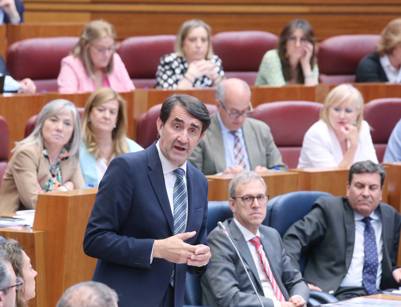 Fotos: Plano de las Cortes de Castilla y León