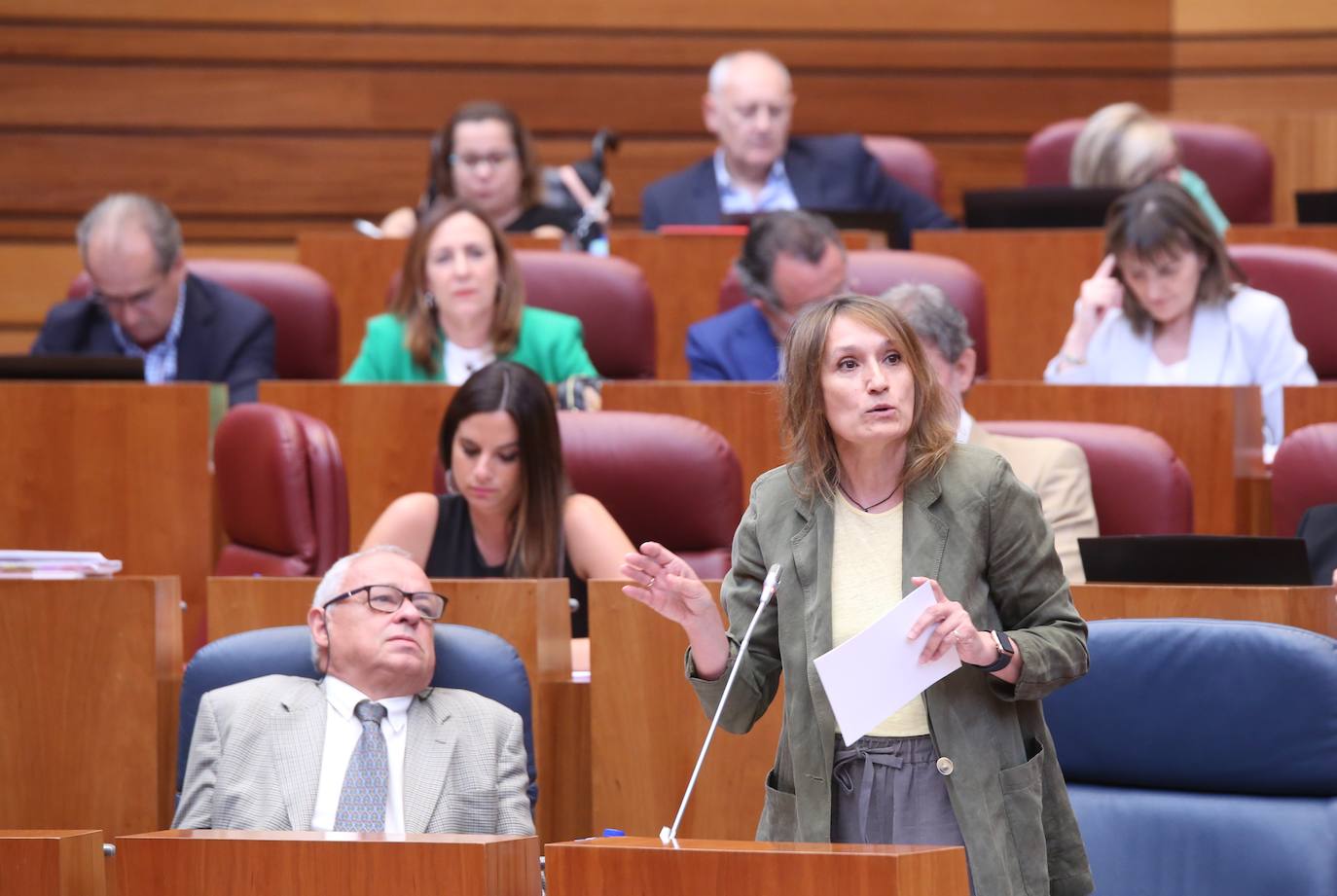 Fotos: Plano de las Cortes de Castilla y León