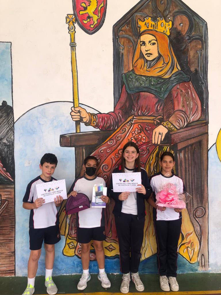 Uno de los 540 dibujos recibidos en esta novena edición del concurso de dibujo «Cosas de Abuelos», organizada desde Tercera Actividad, los centros de atención a personas mayores y/o dependientes que la Fundación Santa María la Real gestiona en Aguilar de Campoo y León.