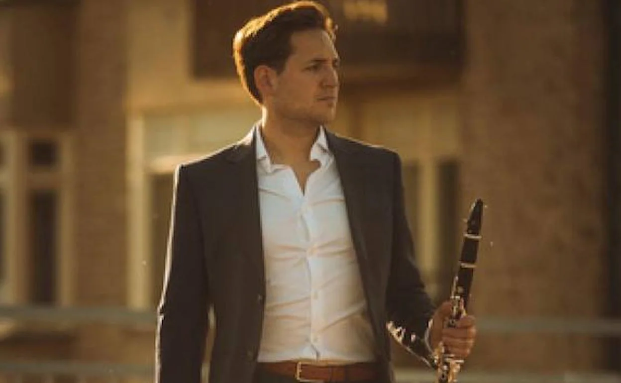 El clarinetista Alberto Álvarez García.