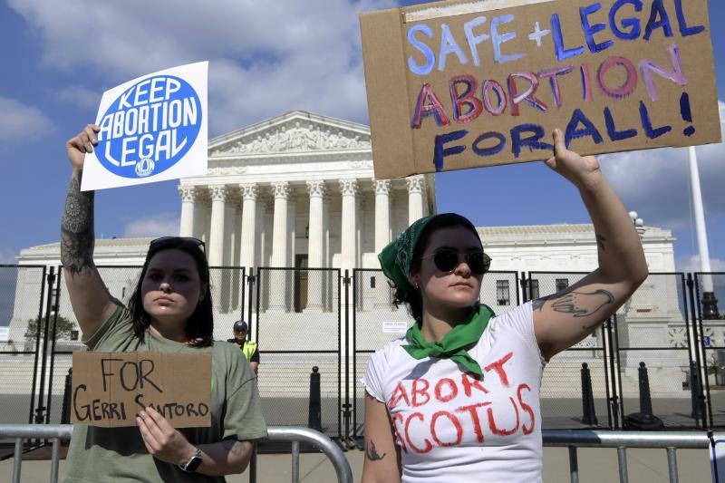 Fotos: Protestas en Estados Unidos contra la ilegalización del aborto